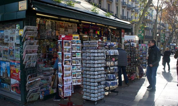 spanish kiosk